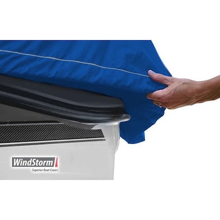 Eevelle Windstorm Boat Cover SKI BOAT Tournament w/Tower Inboard 18' 6in. L 102in. W Royal WSTURSKT18102-RYL